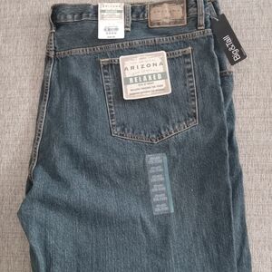 Arizona Jean Company Relaxed Blue Jeans Classic Style